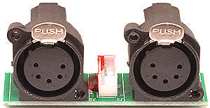 SOI FEMALE XLR PCB 4STREAM DMX BRIDGE