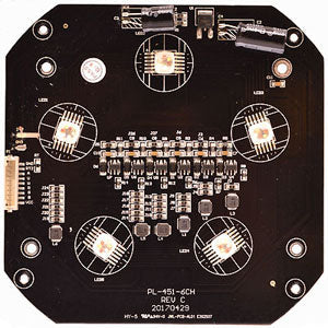 PL-451 LED PCB FOR MEGA HEX PAR