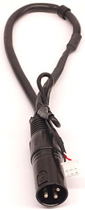 DMX MALE PLUG