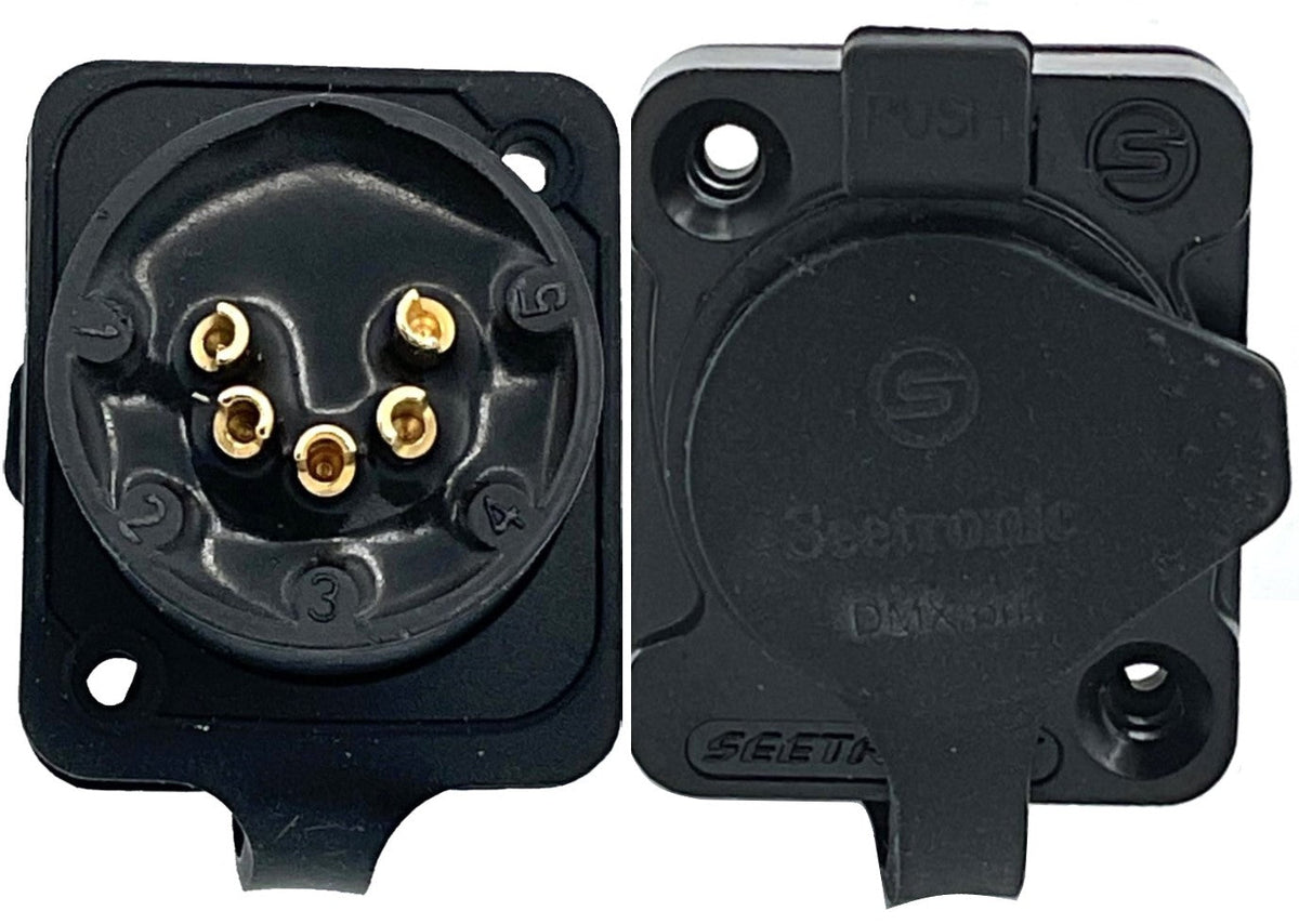5PIN DMX OUT SOCKET FOR ELECTRAPIX BAR 8