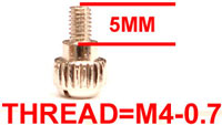 SOI BRACKET SCREW FOR WIFLY BATTERY