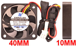 DC12V0.09A 40MM 10MM FAN ENCORE BURST 20
