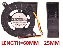 BGE06025B24U DC24V 0.19A TURBO FAN FOR