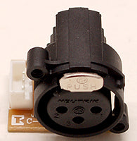 FEMALE XLR PCB FOR UV CON CANNON