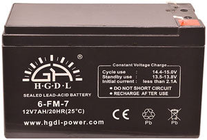 /*/*USE Z-APX12-B 12V 7Ah BATTERY FOR E