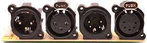 FZ-30DMX XLR PCB FOR ENTOURAGE