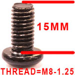 SOI M8-1.25 BRACKET SCREW FOR ENTOUR SNO