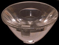 SOI LED LENS FOR STEALTH BEAM