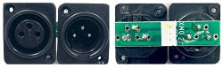 3PIN MALE/FEMALE XLR PCB FOR FURIOUS THR