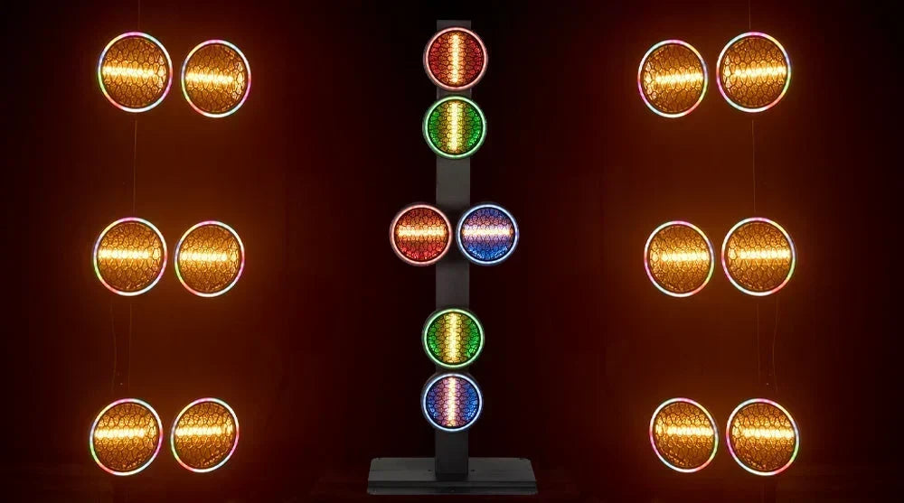 Eliminator Flux FX: Three Layers of Light. Continuous Motion. Endless Creative Possibilities!