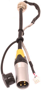3PIN MALE DMX CABLE FOR UV 72IP