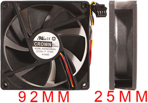 24VDC 032A  FAN FOR VIZI HYBRID 16RX