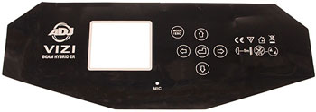 DISPLAY DECAL FOR VIZ BEAM HYBRID 2R