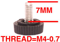 M4*8 THUMB SCREW FOR 12PX HEX