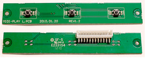 MIDI-PLAY L LEFT PLAY/PAUSE PCB FOR VMS4