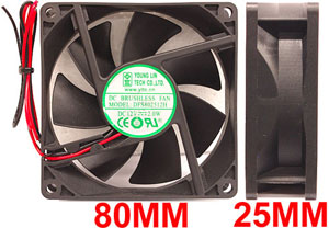 12VDC 2.0W FAN FOR BUBBLE BLAST JR