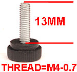 THUMB SCREW FOR DOTZ MATRIX
