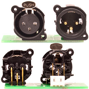 SOI NEW STYLE  XLR OUT AND IN PCB 3PIN D