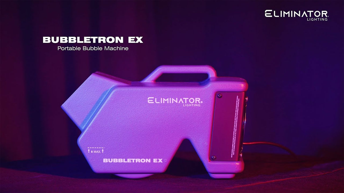 Eliminator Lighting Bubbletron EX Portable Bubble Machine