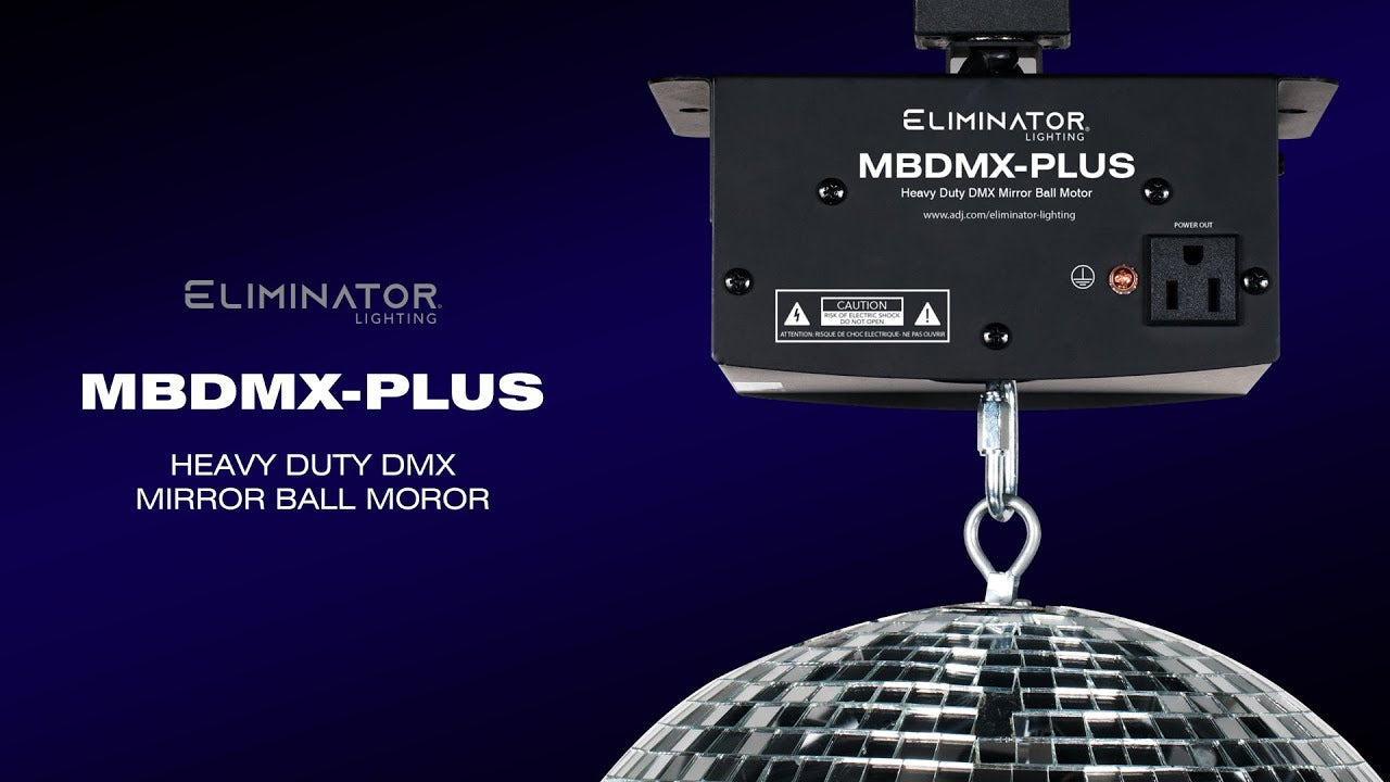 Eliminator Lighting MBDMX-PLUS - DMX Mirror Ball Motor