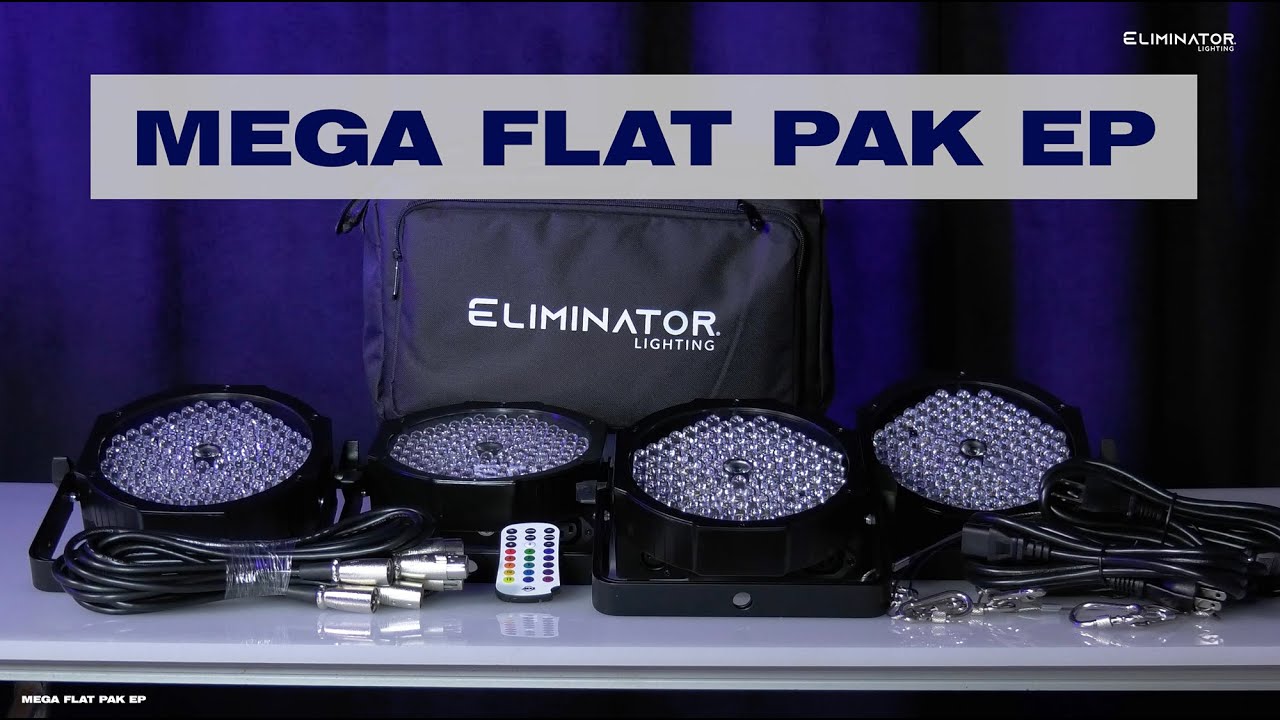 Eliminator Lighting Mega Flat Pak EP