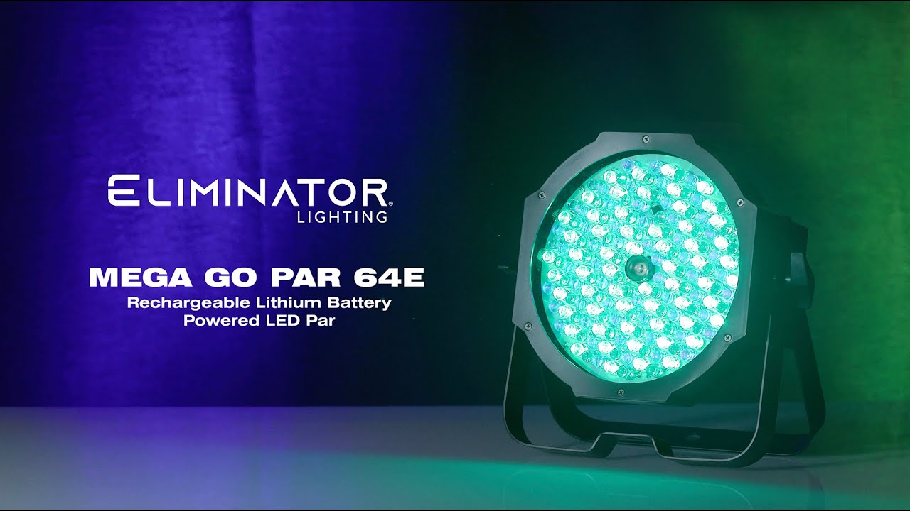 Eliminator Lighting Mega Go Par 64E
