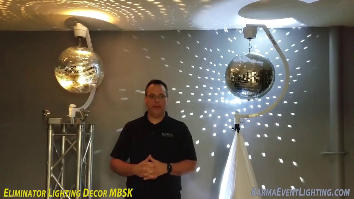 Eliminator Lighting Decor MBSK on Truss Review by Karma Event Lighting