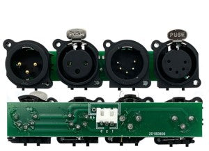 MALE/FEMALE XLR PCB FOR STRYKER BEAM