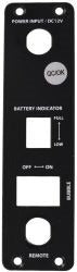 POWER SWITCH COVER PLATE FOR BUBBLETRON